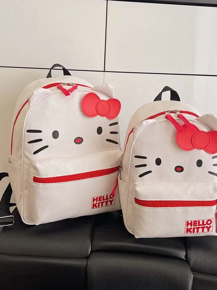 Tas Ransel Anak Bahan PU Sintetis Polos Warna Hitam Bentuk Kotak Tali Panjang Grosir Import