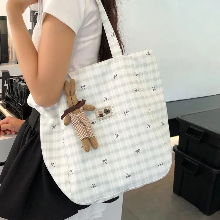 Tas Selempang Wanita Bahan PU Sintetis Polos Warna Putih Bentuk Kotak Tali Lebar Grosir Import