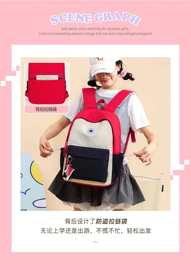 Tas Selempang Wanita Bahan Nylon Warna Hitam Resleting Fashion Grosir Import
