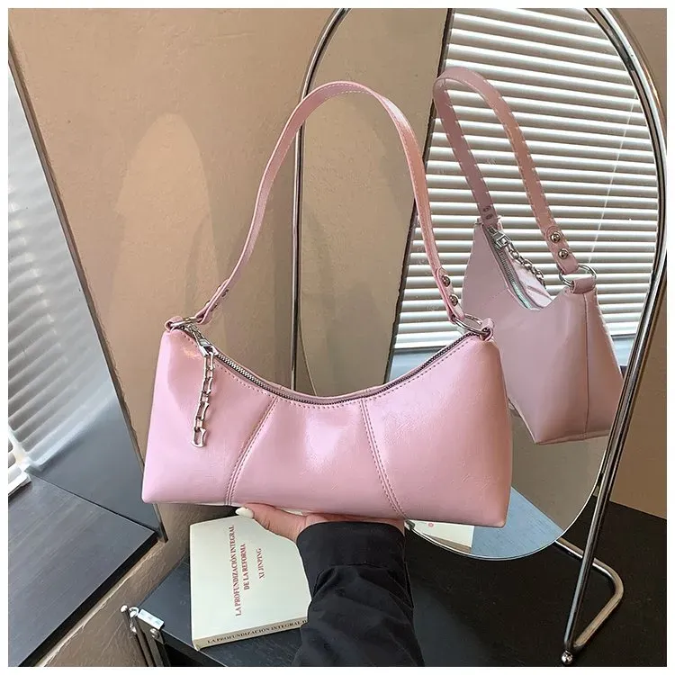 Tas Selempang Wanita Bahan Nylon Polos Warna Hitam Bentuk Kotak Tali Panjang Harga Grosir