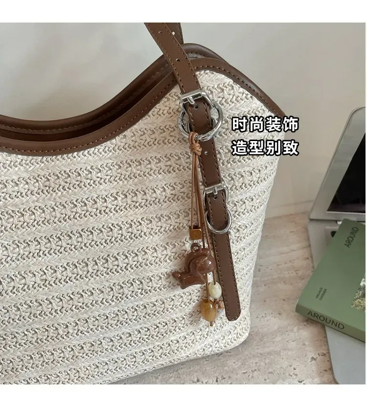 Tas Selempang Wanita Bahan PU Sintetis Polos Bentuk Kotak Tali Lebar Resleting untuk Reseller