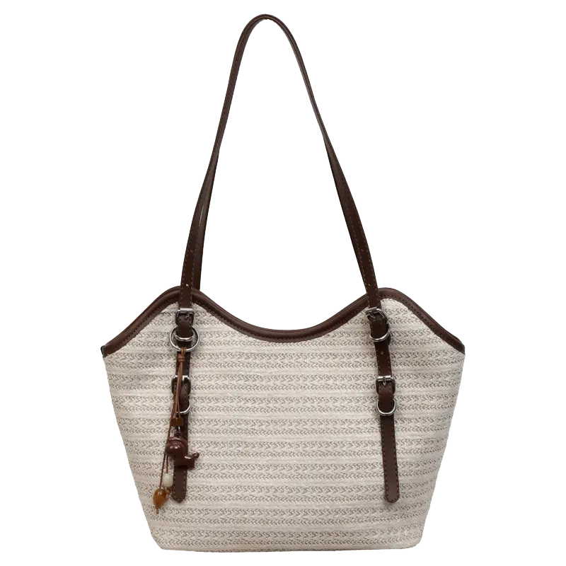 Tas Selempang Wanita Bahan PU Sintetis Polos Bentuk Kotak Tali Lebar Resleting untuk Reseller kategori tas selempang grosir