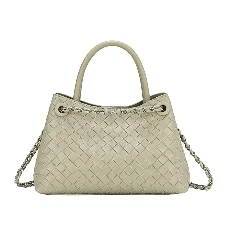 Tas Selempang Wanita Bahan PU Sintetis Model Quilted Warna Merah Bentuk Kotak Grosir Import
