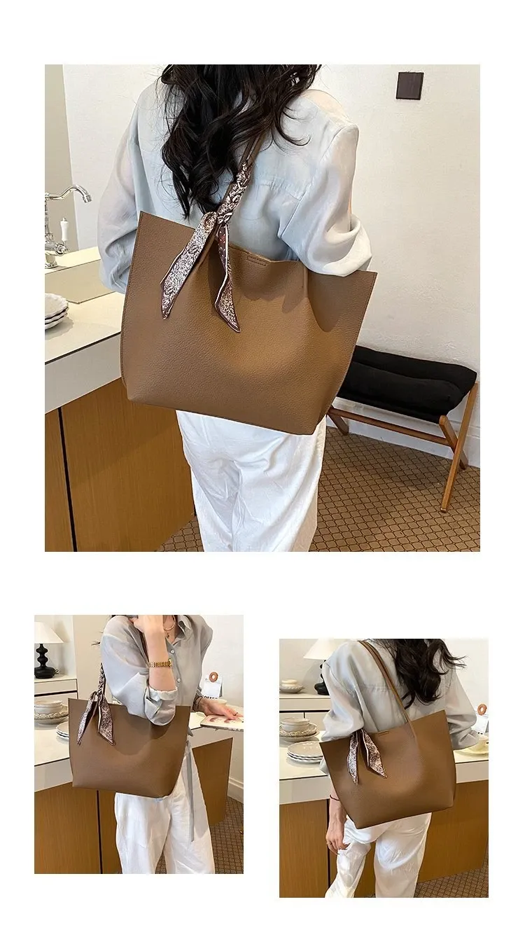 Tas Selempang Wanita Bahan PU Sintetis Polos Warna Hitam Bentuk Kotak Tali Katalog Grosir