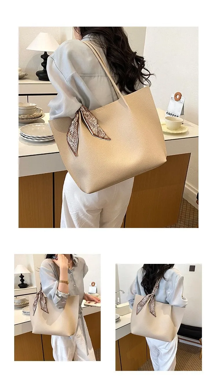 Tas Selempang Wanita Bahan PU Sintetis Polos Warna Hitam Bentuk Kotak Tali Katalog Grosir