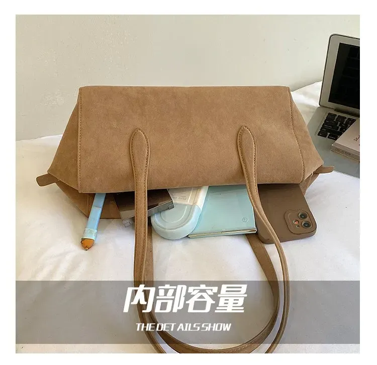 Tas Bahu Wanita Bahan PU Sintetis Polos Warna Hitam Bentuk Kotak Tali Lebar Resleting Grosir