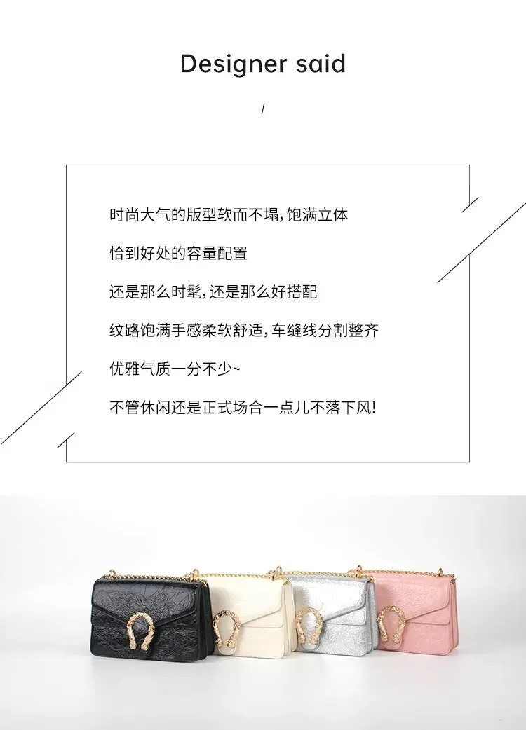 Tas Selempang Wanita Bahan PU Sintetis Model Quilted Warna Hitam Bentuk Kotak Model Flap