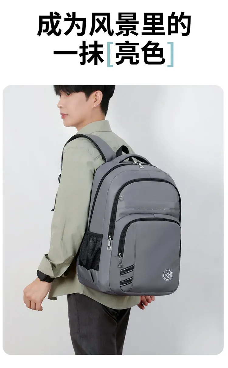 Tas Bahu Wanita Bahan Oxford Polos Warna Hitam Bentuk Kotak Tali Lebar Kapasitas Grosir Import