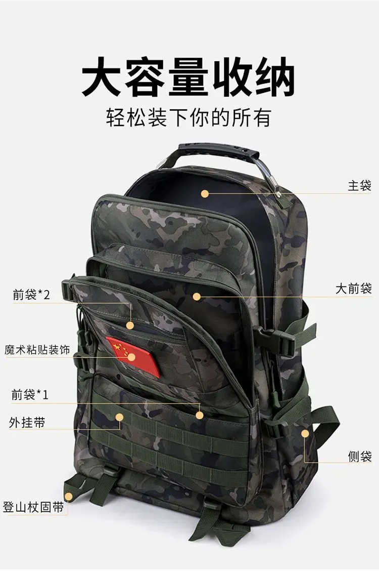 Tas Ransel Wanita Bahan Nylon Warna Hijau Kapasitas Besar Resleting untuk Travel Grosir Import