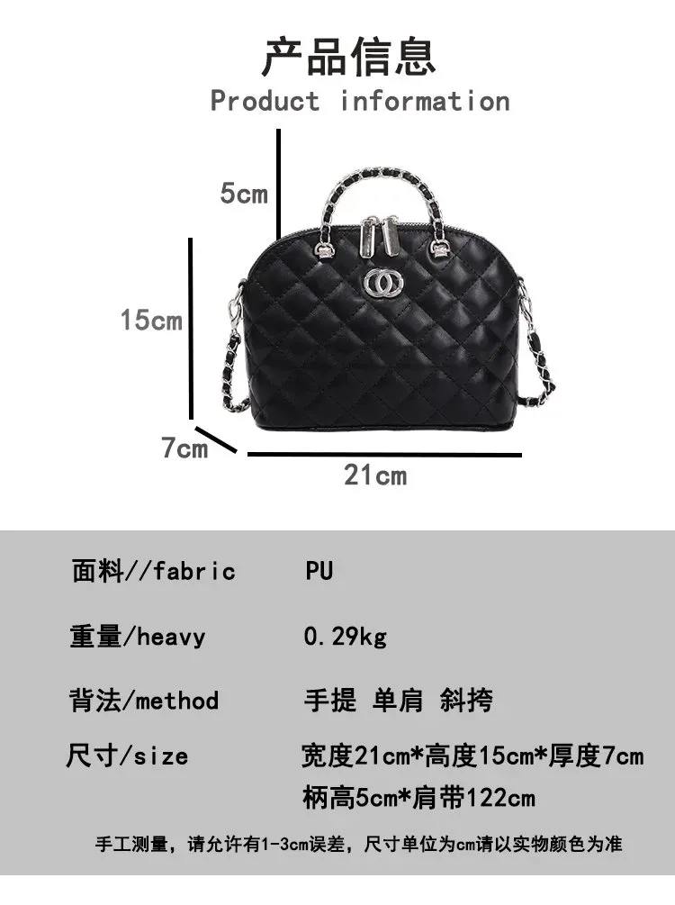 Tas Selempang Wanita Bahan PU Sintetis Model Quilted Warna Pink Bentuk Kotak Grosir Import