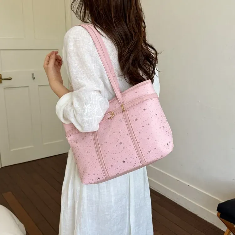 Tas Selempang Wanita Bahan PU Sintetis Motif Polkadot Warna Pink Bentuk Kotak Grosir Import