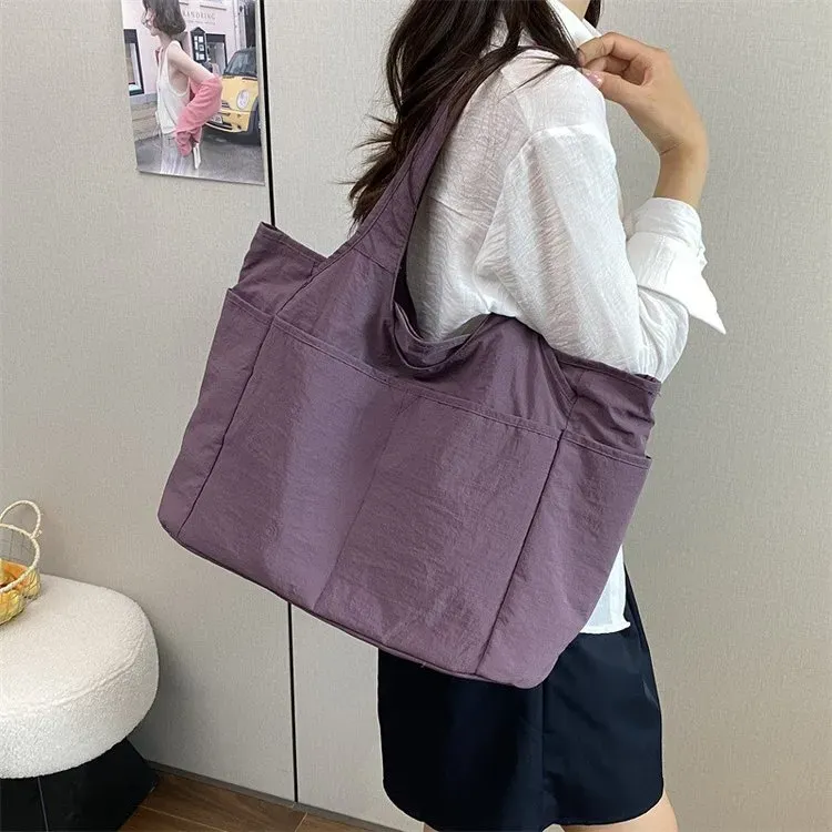 Tas Ransel Wanita Bahan PU Sintetis Polos Warna Putih Bentuk Kotak Tali Lebar Grosir Import