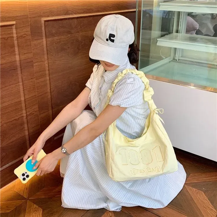 Tas Ransel Wanita Bahan PU Sintetis Polos Warna Putih Bentuk Kotak Tali Lebar Grosir Import