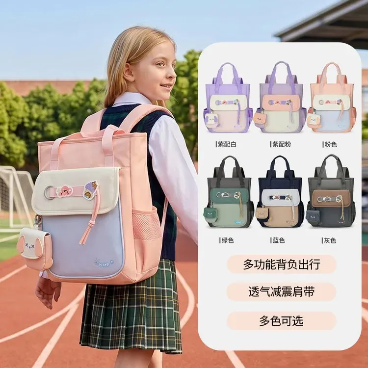 Tas Selempang Wanita Bahan PU Sintetis Polos Warna Biru Bentuk Kotak Tali Lebar untuk Reseller