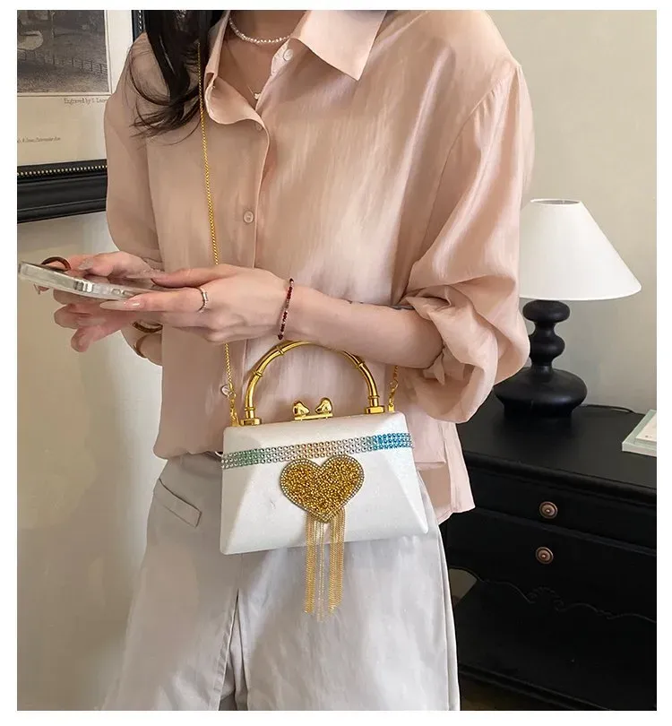 Tas Selempang Wanita Bahan PU Sintetis Polos Warna Hitam Bentuk Kotak Tali Koleksi Reseller