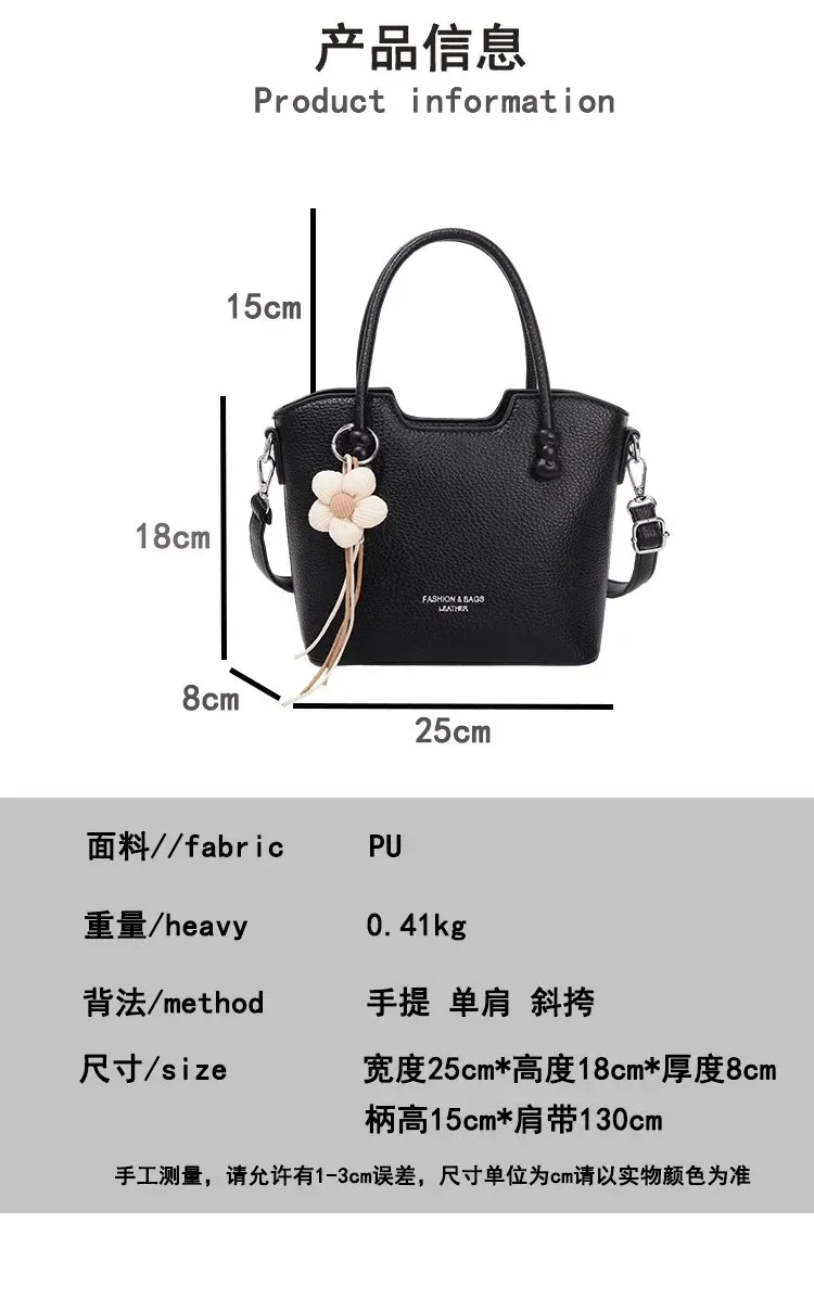 Tas Selempang Wanita Bahan PU Sintetis Polos Bentuk Kotak Tali Panjang Resleting Stok Grosir