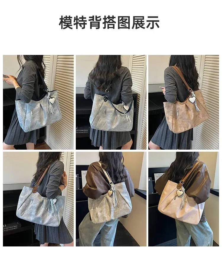 Tas Selempang Wanita Bahan PU Sintetis Polos Warna Biru Bentuk Kotak Tali Resleting Grosir