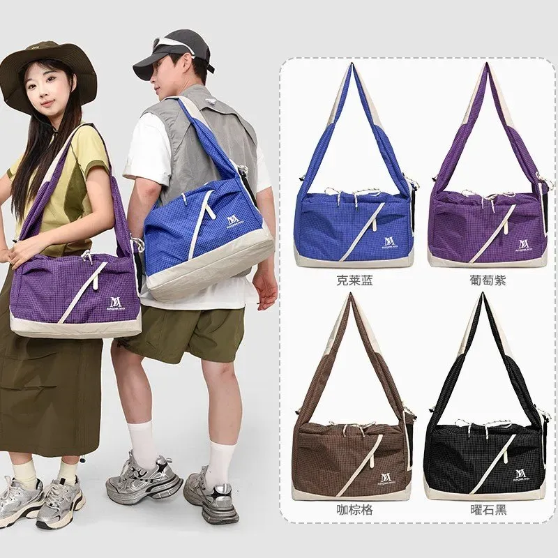 Tas Selempang Wanita Bahan PU Sintetis Polos Warna Hitam Bentuk Kotak Tali Stok China