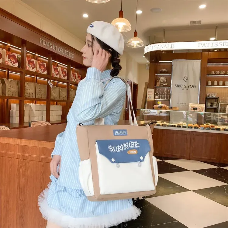 Tas Selempang Wanita Bahan Nylon Polos Warna Putih Bentuk Kotak Tali Panjang Grosir Import kategori tas selempang grosir