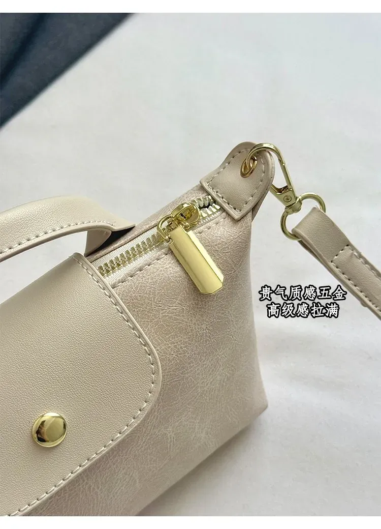 Tas Selempang Wanita Bahan PU Sintetis Polos Warna Hitam Bentuk Kotak Tali Stok China