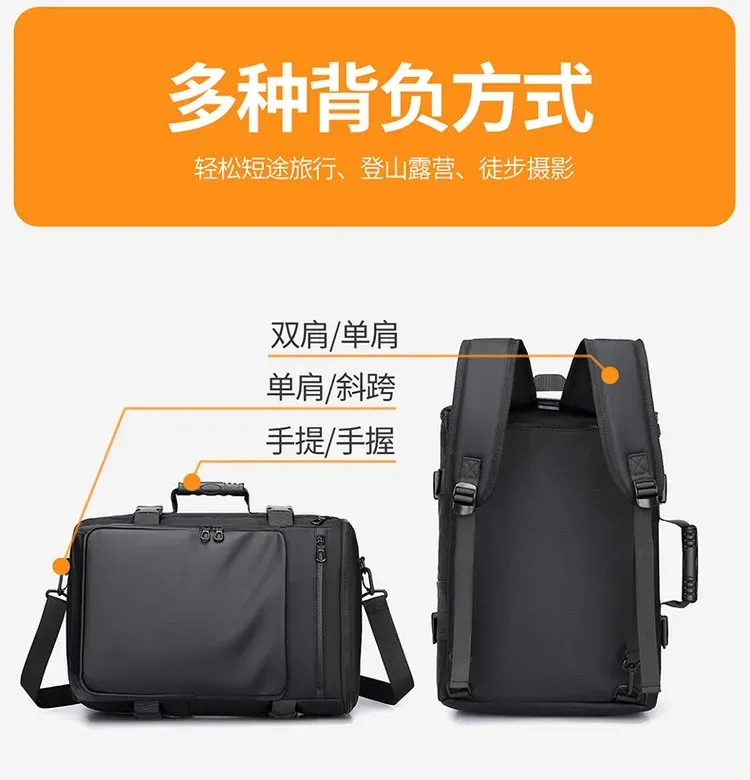 Tas Ransel Wanita Bahan Oxford Polos Warna Hitam Bentuk Kotak Tali Lebar Pilihan Reseller
