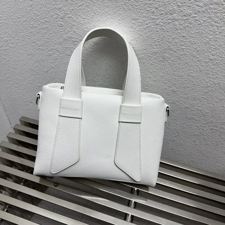 Tas Selempang Wanita Bahan PU Sintetis Polos Warna Hitam Bentuk Kotak Tali Lebar Warna Pink