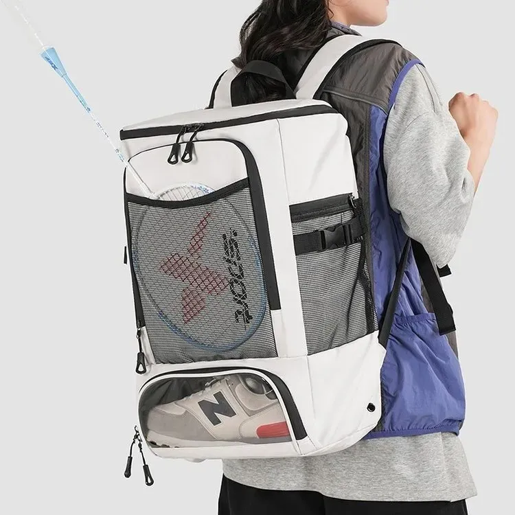 Tas Ransel Wanita Bahan Nylon Polos Warna Hitam Bentuk Kotak Tali Lebar Resleting Stok China
