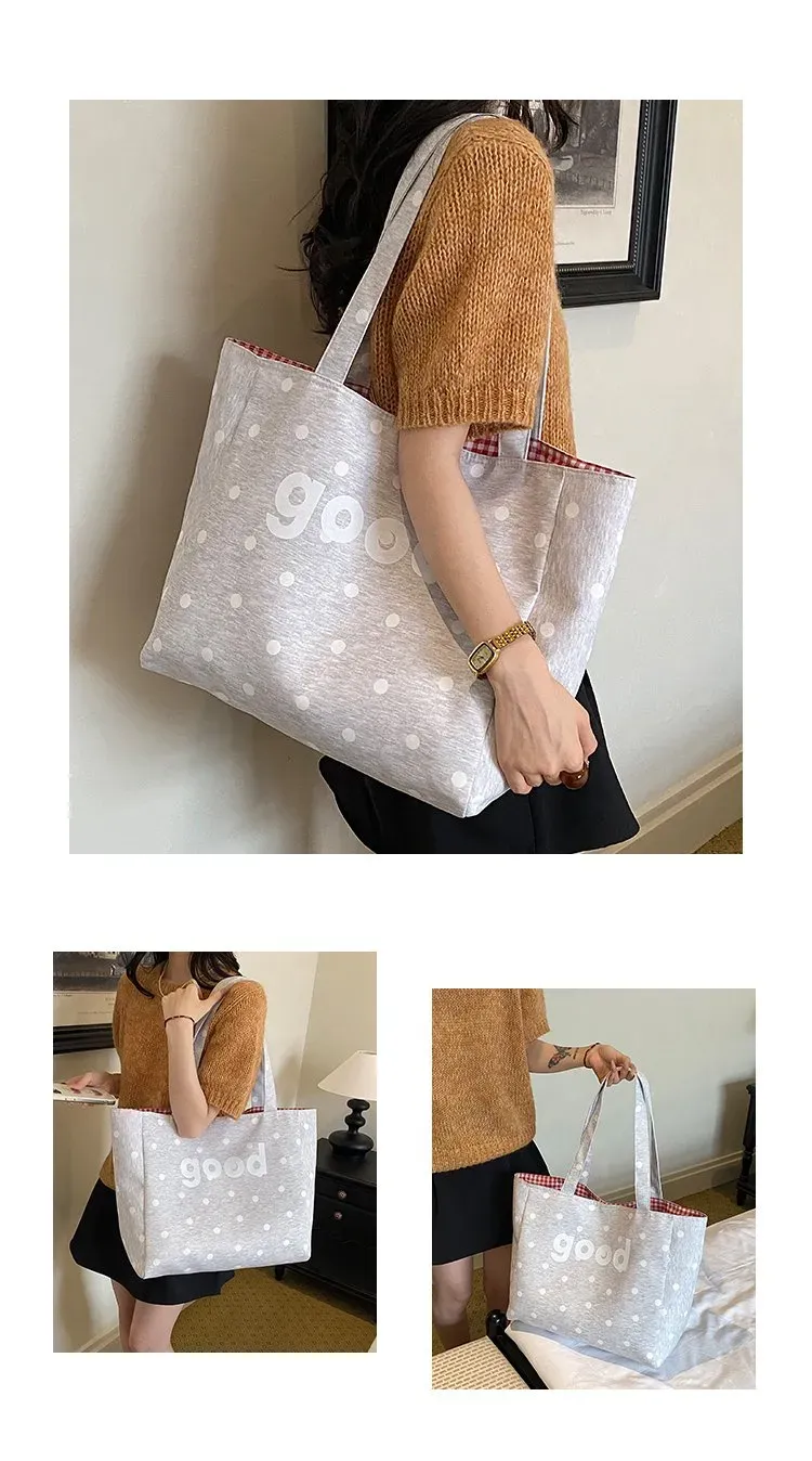 Tas Selempang Wanita Bahan PU Sintetis Motif Polkadot Warna Pink Bentuk Kotak Model Quilted