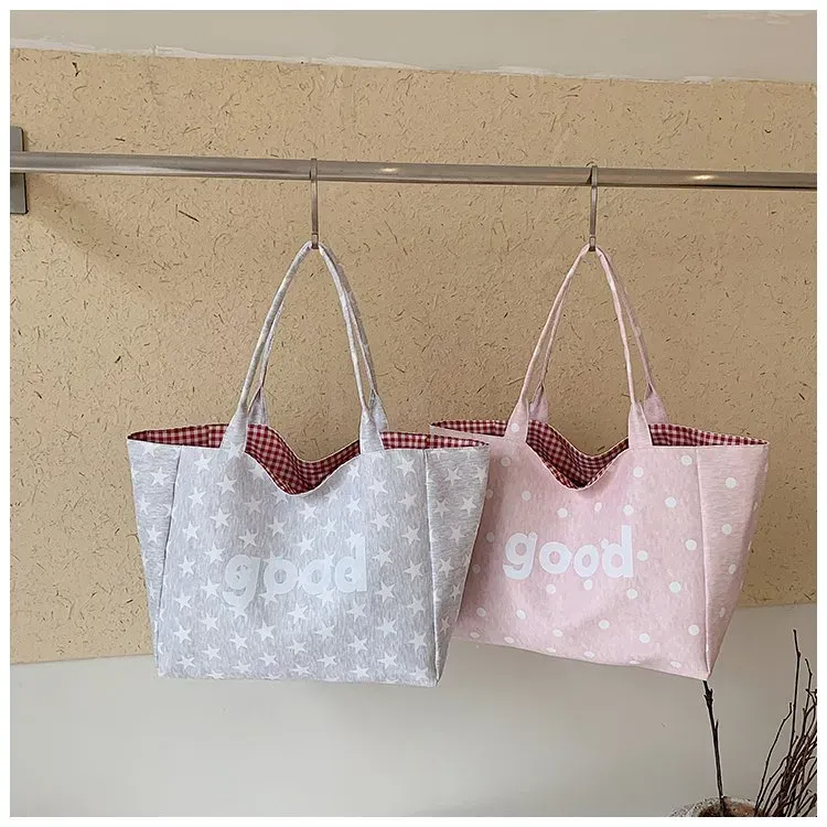 Tas Selempang Wanita Bahan PU Sintetis Motif Polkadot Warna Pink Bentuk Kotak Model Quilted